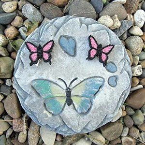 Wooden Beaded Butterfly Hair Barrettes Clips handmade handcrafted